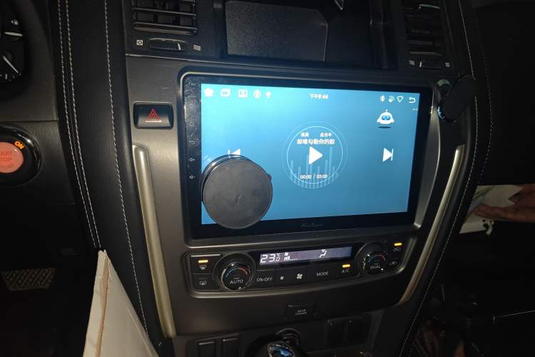 Used Nissan Patrol 2018 4.0L Automatic 7-Seater Middle East Version Audio And AC Panel
