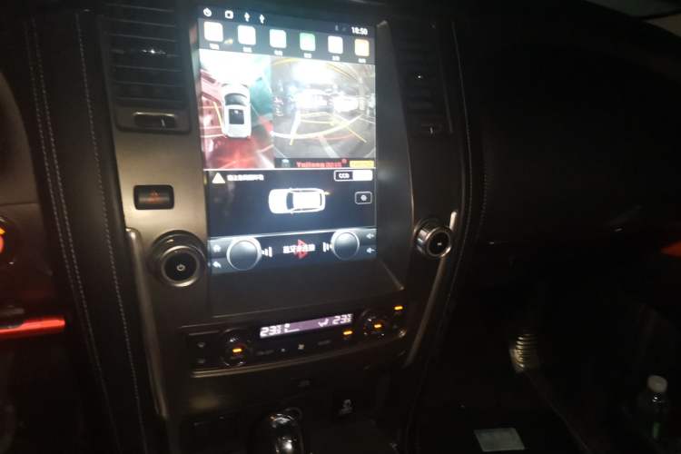 Used Nissan Patrol 2018 4.0L Automatic 7-Seater Middle East Version Audio And AC Panel