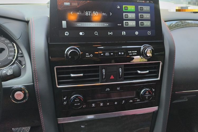 Used Nissan Patrol  Audio And AC Panel