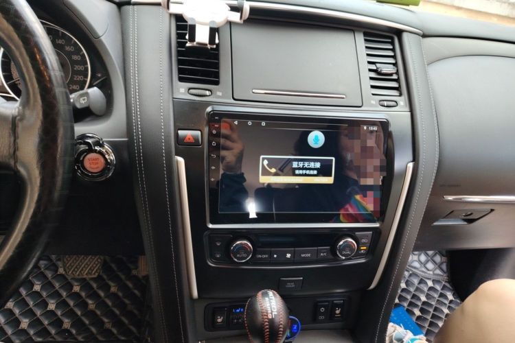 Used Nissan Patrol 2018 4.0L LinkedIn Edition Audio And AC Panel