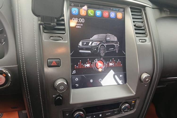 Used Nissan Patrol  Audio And AC Panel