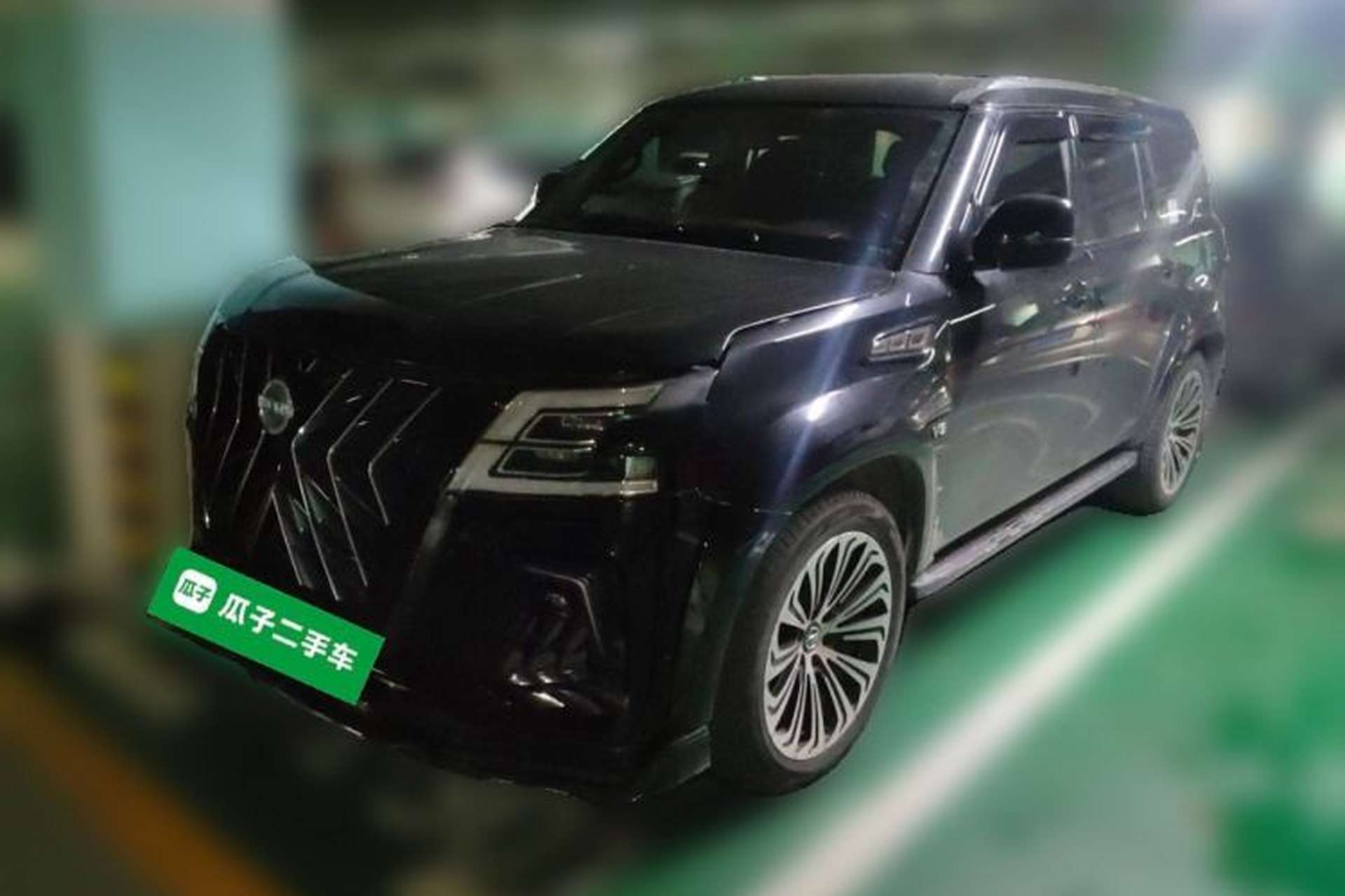 Used Nissan Patrol 2018 4.0L LinkedIn Edition Front Left 45 Deg