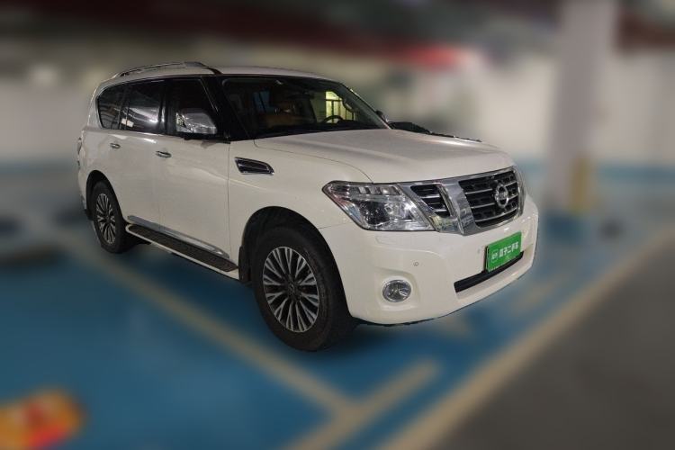 Used Nissan Patrol 2018 4.0L Platinum Edition Front Right 45 Deg