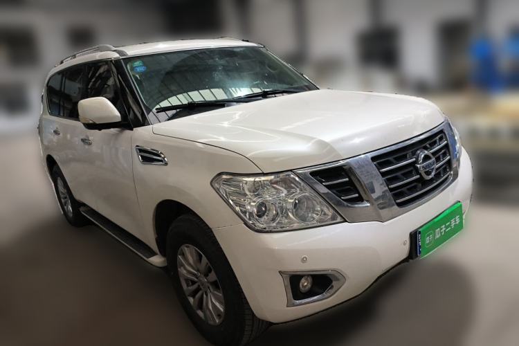 Used Nissan Patrol 2018 Y62 4.0 XE Middle East Front Right 45 Deg