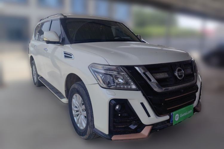 Used Nissan Patrol 2018 4.0L SE Middle East Version Front Right 45 Deg