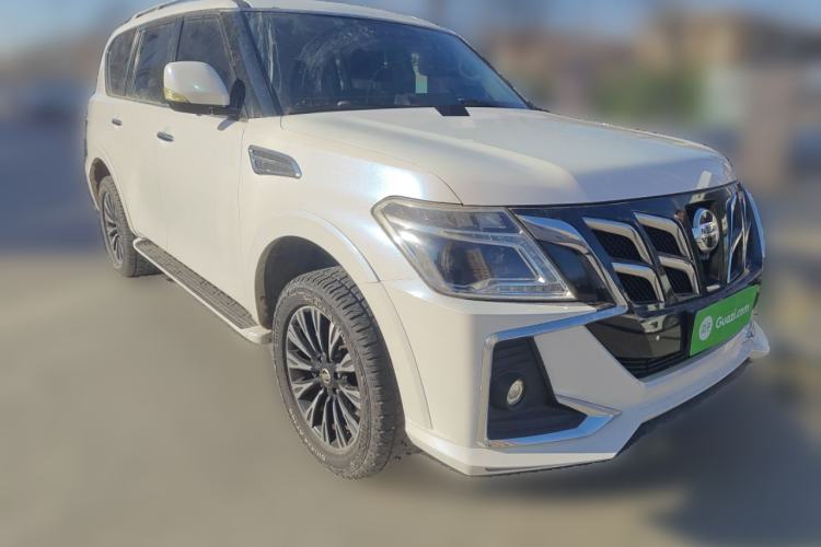 Used Nissan Patrol 2018 4.0L LinkedIn Edition Front Right 45 Deg