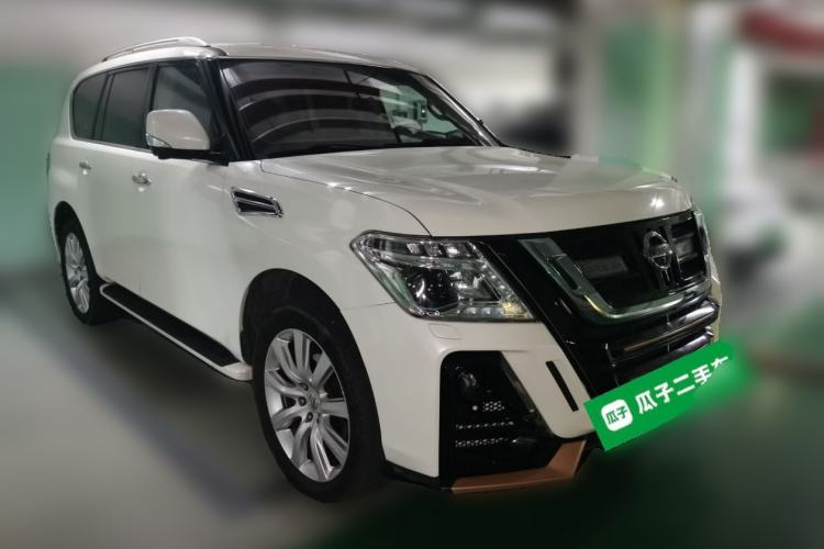 Used Nissan Patrol 2018 4.0L Platinum Edition Front Right 45 Deg