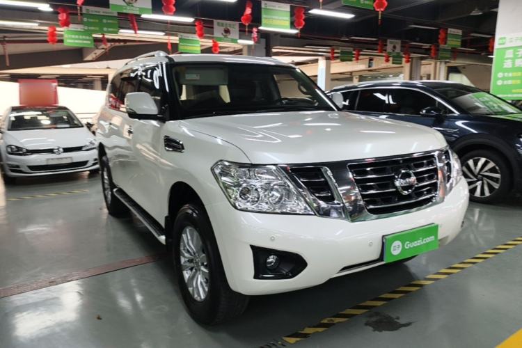 Used Nissan Patrol 2018 Y62 4.0 XE Middle East Front Right 45 Deg