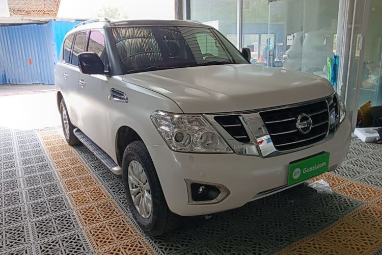 Used Nissan Patrol 2018 Y62 4.0 XE Middle East Front Right 45 Deg