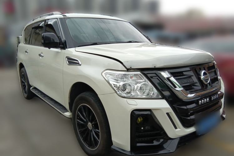 Used Nissan Patrol 2018 4.0L LinkedIn Edition Front Right 45 Deg