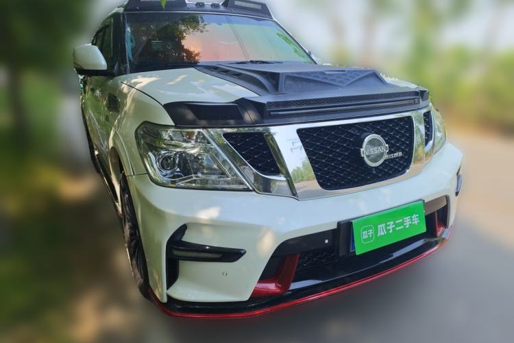 Used Nissan Patrol 2018 4.0L LinkedIn Edition Front Right 45 Deg