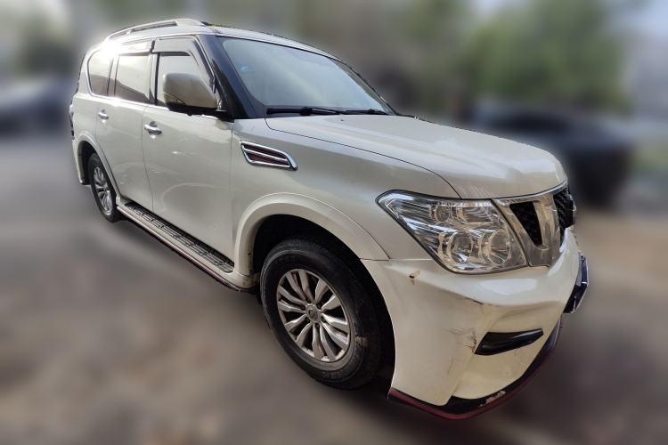 Used Nissan Patrol 2018 4.0L LinkedIn Edition Front Right 45 Deg