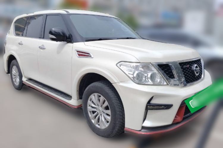 Used Nissan Patrol 2018 4.0L LinkedIn Edition Front Right 45 Deg