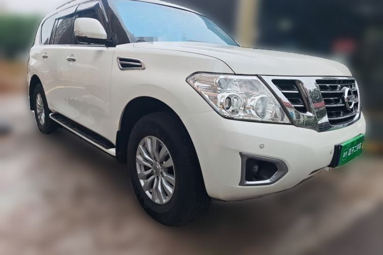 Used Nissan Patrol 2018 Y62 4.0 XE Middle East Front Right 45 Deg