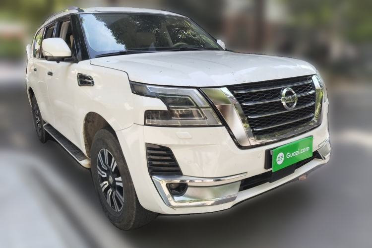 Used Nissan Patrol 2018 4.0L Platinum Edition Front Right 45 Deg