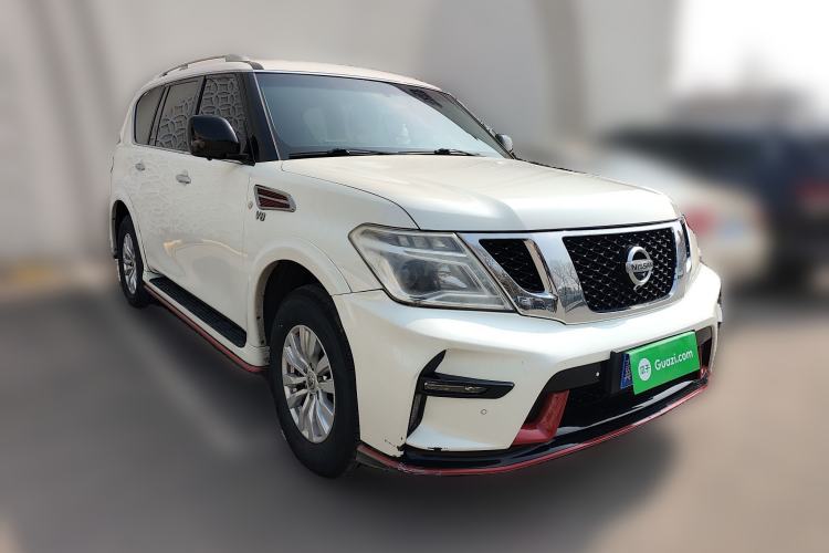 Used Nissan Patrol 2018 4.0L LinkedIn Edition Front Right 45 Deg