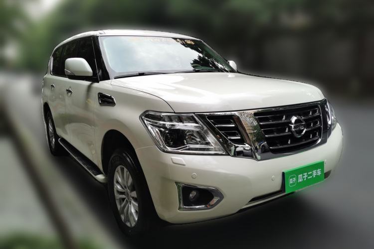 Used Nissan Patrol 2018 4.0L LinkedIn Edition Front Right 45 Deg