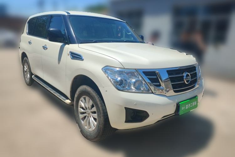 Used Nissan Patrol 2018 Y62 4.0 XE Middle East Front Right 45 Deg
