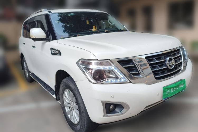 Used Nissan Patrol 2018 Y62 4.0 XE Middle East Front Right 45 Deg