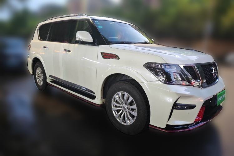 Used Nissan Patrol 2018 Y62 4.0 XE Middle East Front Right 45 Deg