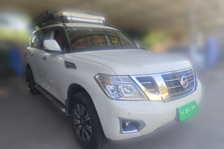 Used Nissan Patrol 2018 4.0L LinkedIn Edition Front Right 45 Deg