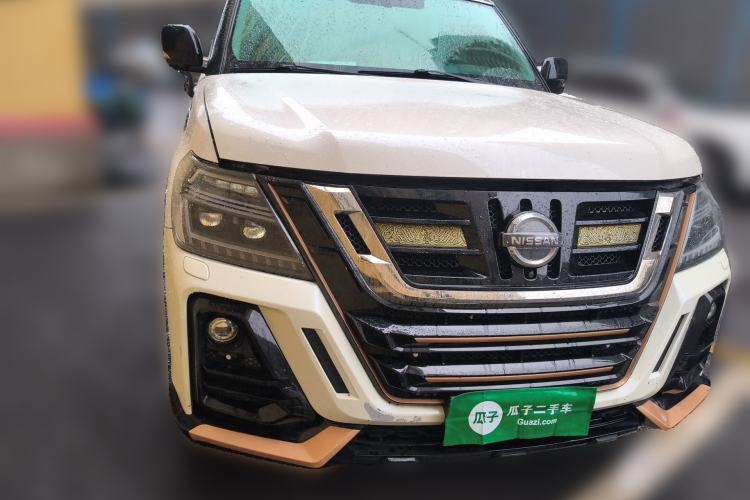 Used Nissan Patrol 2018 4.0L LinkedIn Edition Front Right 45 Deg