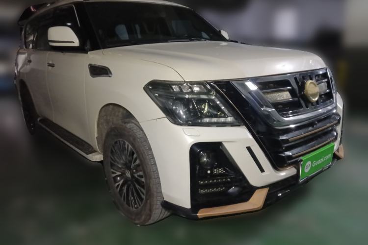 Used Nissan Patrol 2018 4.0L LinkedIn Edition Front Right 45 Deg