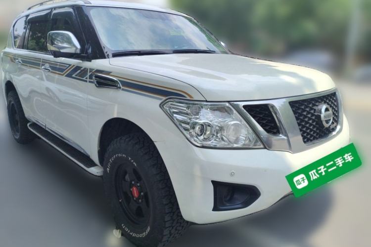 Used Nissan Patrol 2018 Y62 4.0 XE Middle East Front Right 45 Deg