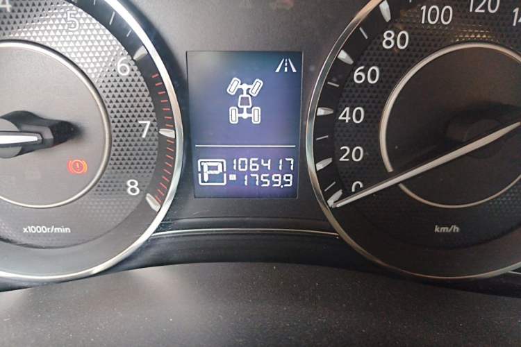 Used Nissan Patrol 2018 4.0L LinkedIn Edition Odometer Close Up