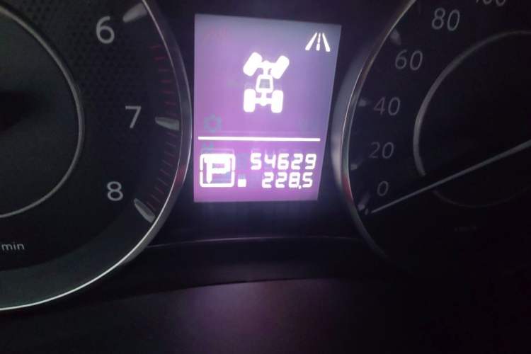 Used Nissan Patrol 2018 4.0L LinkedIn Edition Odometer Close Up