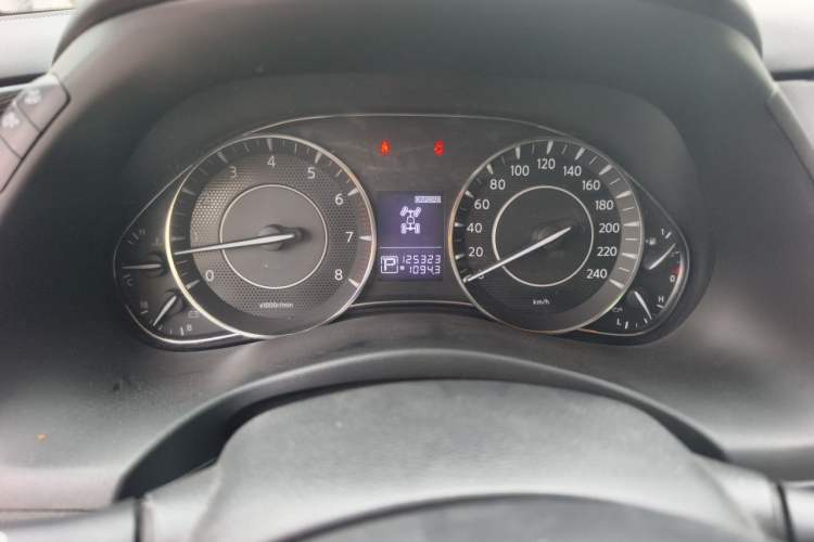 Used Nissan Patrol  Odometer Close Up