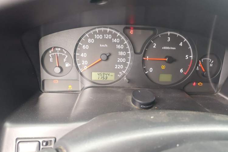 Used Nissan Patrol  Odometer Close Up