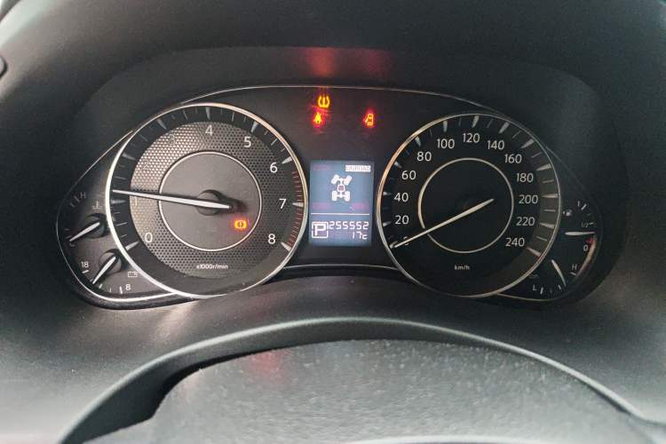 Used Nissan Patrol  Odometer Close Up