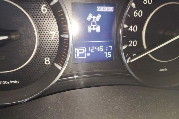 Used Nissan Patrol 2018 4.0L Automatic 7-Seater Middle East Version Odometer Close Up