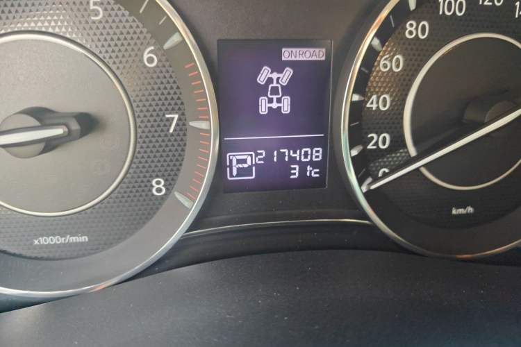 Used Nissan Patrol 2018 4.0L LinkedIn Edition Odometer Close Up