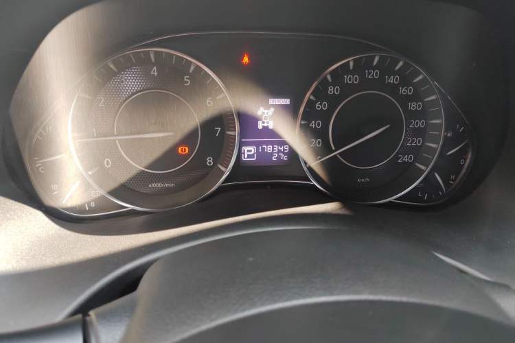 Used Nissan Patrol  Odometer Close Up