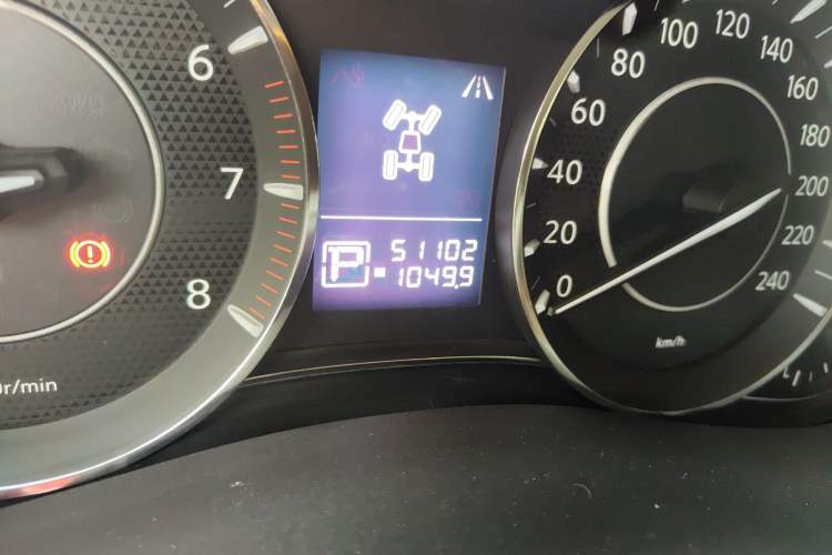 Used Nissan Patrol 2018 4.0L LinkedIn Edition Odometer Close Up
