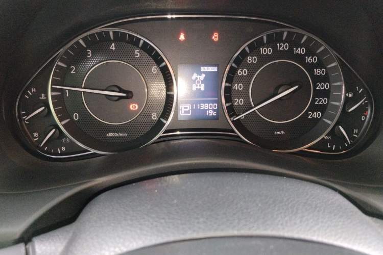 Used Nissan Patrol  Odometer Close Up