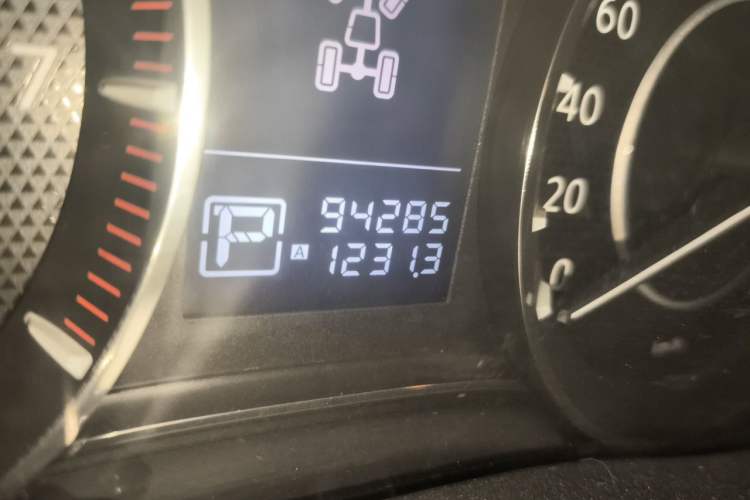 Used Nissan Patrol 2018 Y61 4.8L Automatic 5-Door Safari Middle East Odometer Close Up
