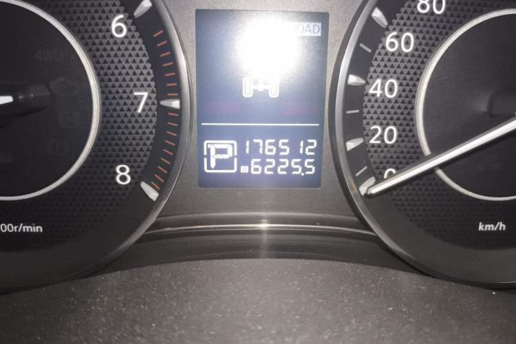 Used Nissan Patrol 2018 4.0L LinkedIn Edition Odometer Close Up