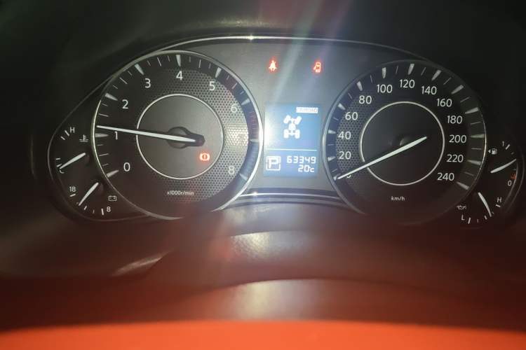 Used Nissan Patrol 2018 4.0L LinkedIn Edition Odometer Close Up