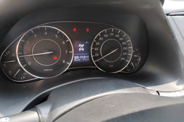 Used Nissan Patrol 2018 4.0L LinkedIn Edition Odometer Close Up