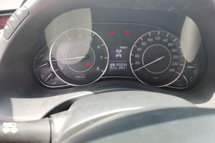 Used Nissan Patrol 2018 4.0L LinkedIn Edition Odometer Close Up