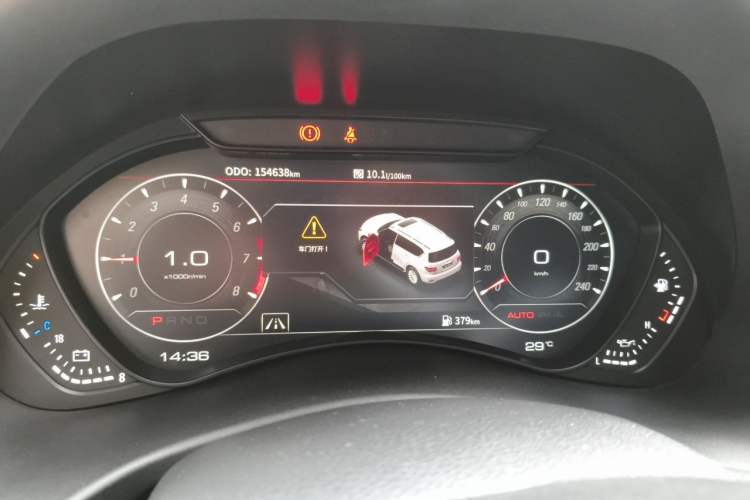 Used Nissan Patrol 2018 Y62 4.0 XE Middle East Odometer Close Up