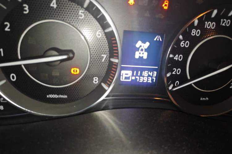 Used Nissan Patrol 2018 Y62 4.0 XE Middle East Odometer Close Up