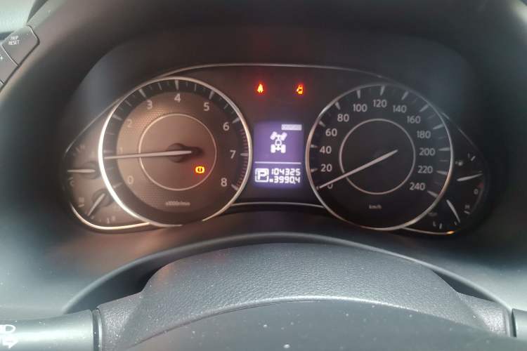 Used Nissan Patrol 2018 4.0L LinkedIn Edition Odometer Close Up