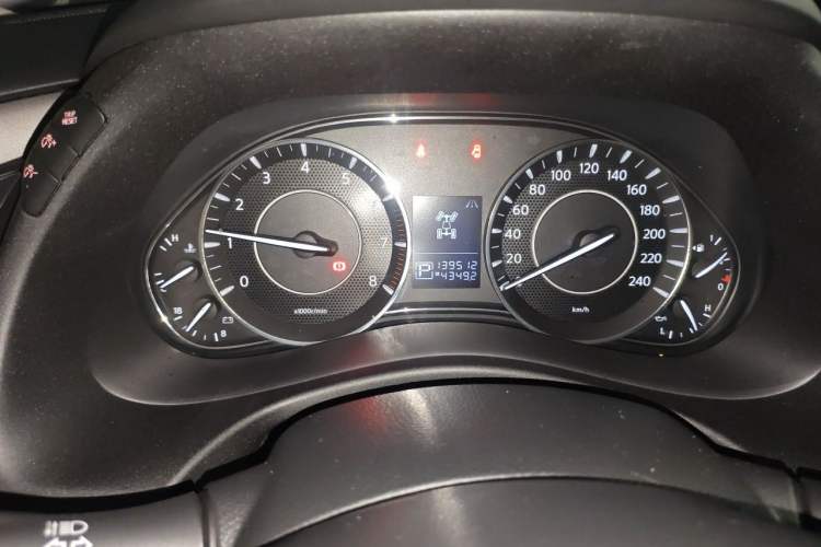 Used Nissan Patrol  Odometer Close Up