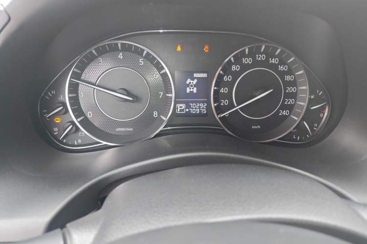 Used Nissan Patrol  Odometer Close Up