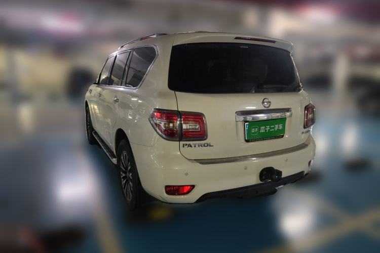 Used Nissan Patrol 2018 4.0L Platinum Edition Rear Left 45 Deg