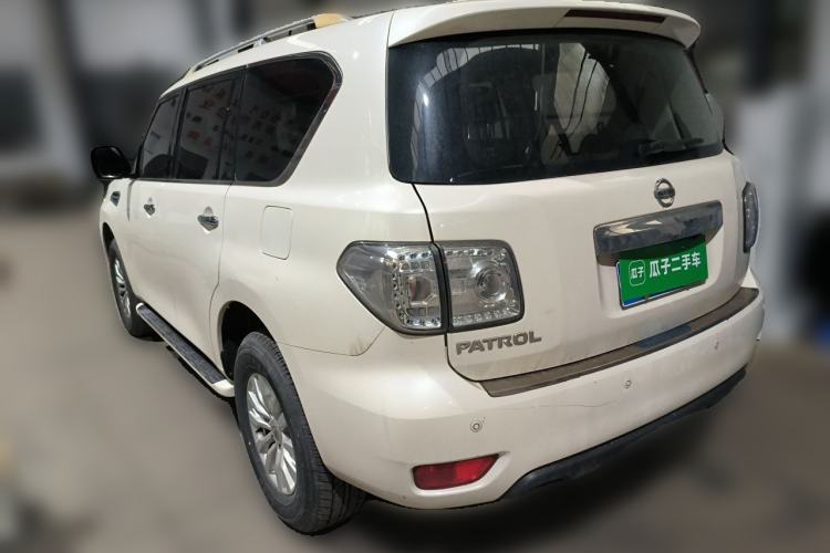 Used Nissan Patrol 2018 Y62 4.0 XE Middle East Rear Left 45 Deg